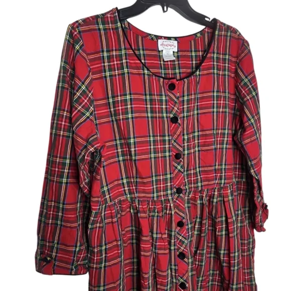 Lanz of Salzburg Plaid Dress - Picture 2 of 7